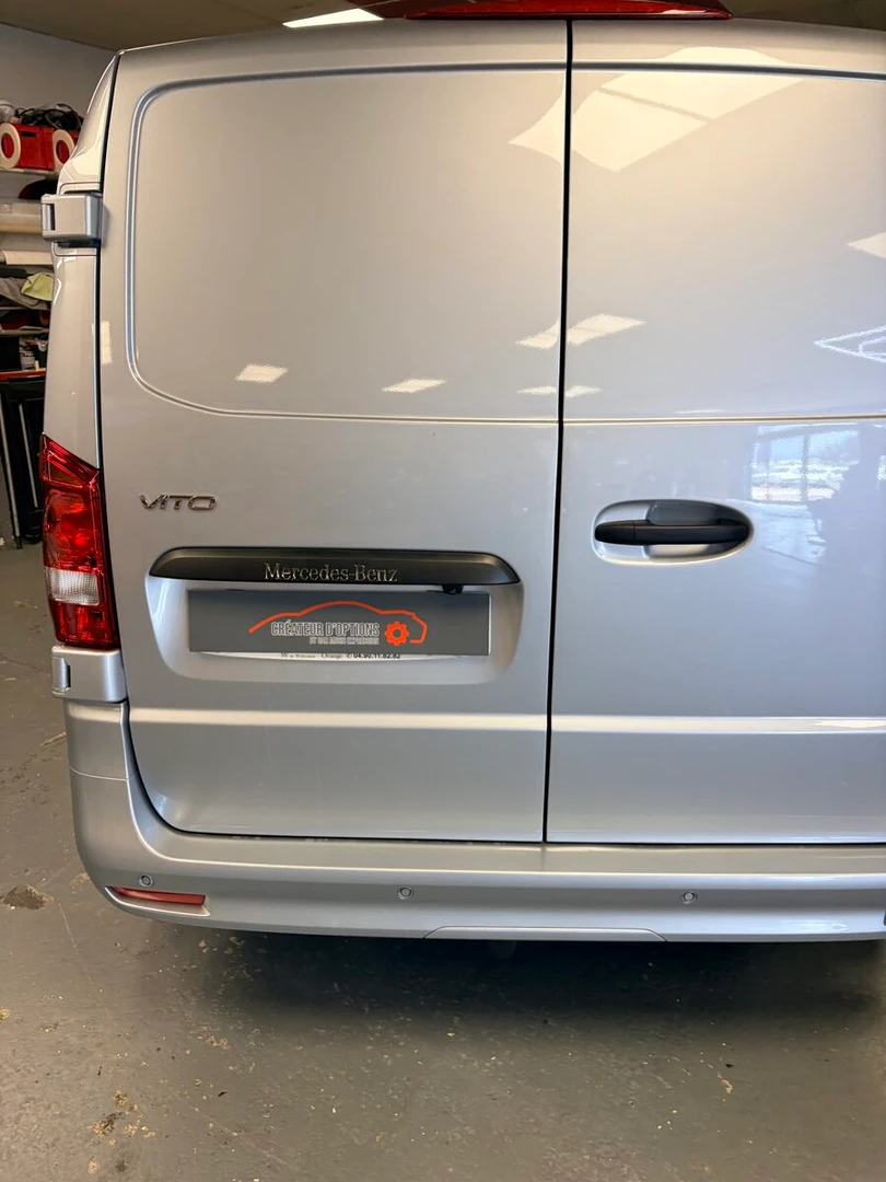 Mercedes Vito 2026 : dashcams BlackVue tout autour du véhicule