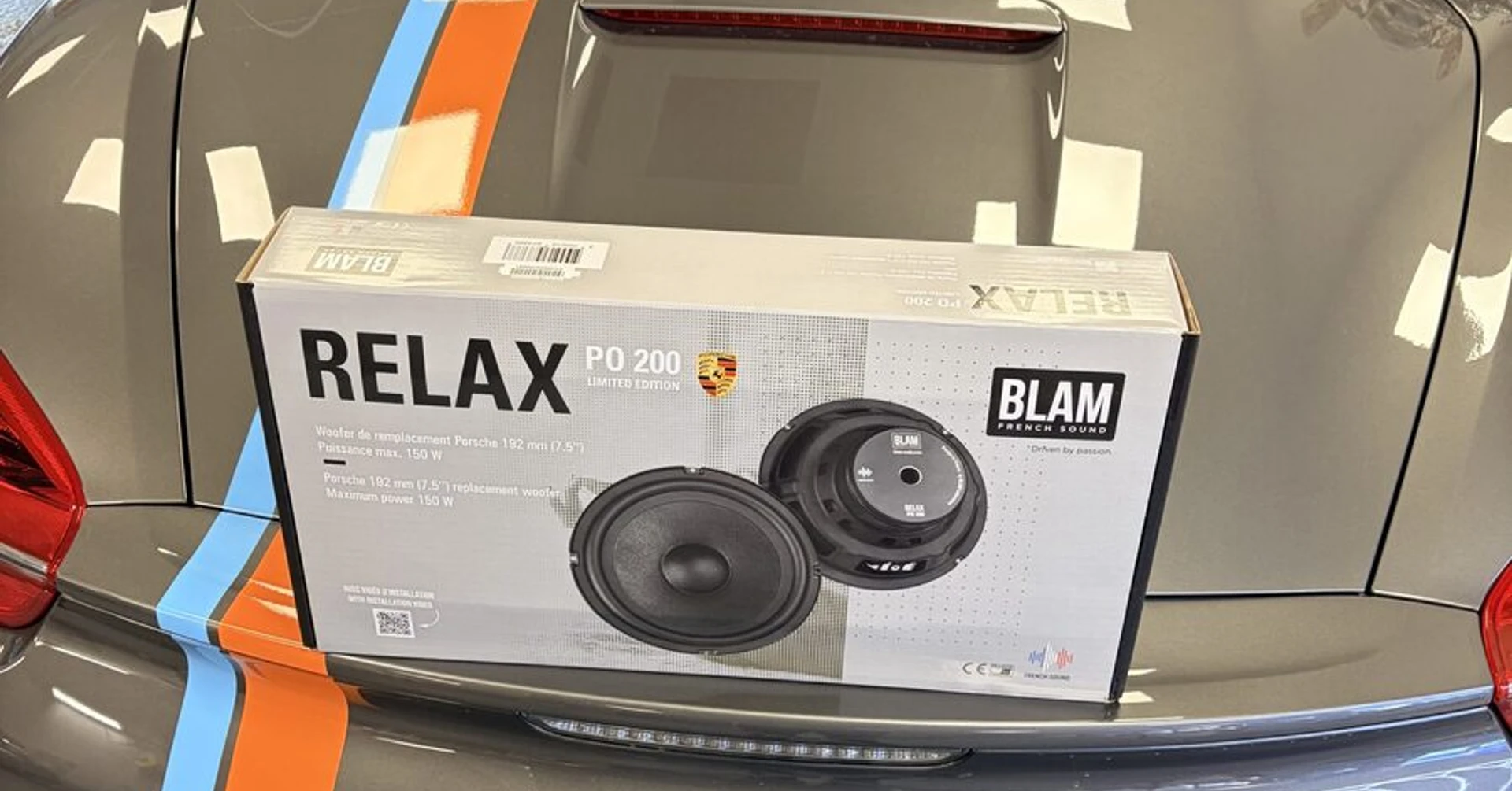 BLAM Relax PO200 : haut-parleur 20 cm spécial Porsche