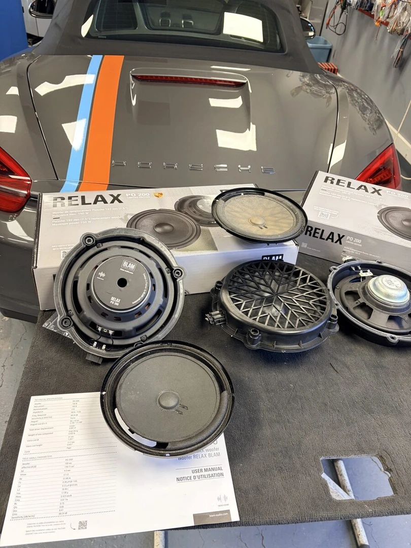 BLAM Relax PO200 : le haut-parleur 20 cm pensé pour les Porsche