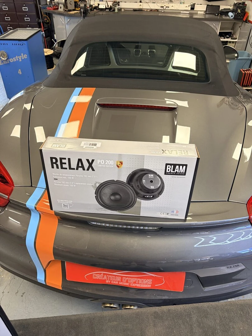 BLAM Relax PO200 : le haut-parleur 20 cm pensé pour les Porsche