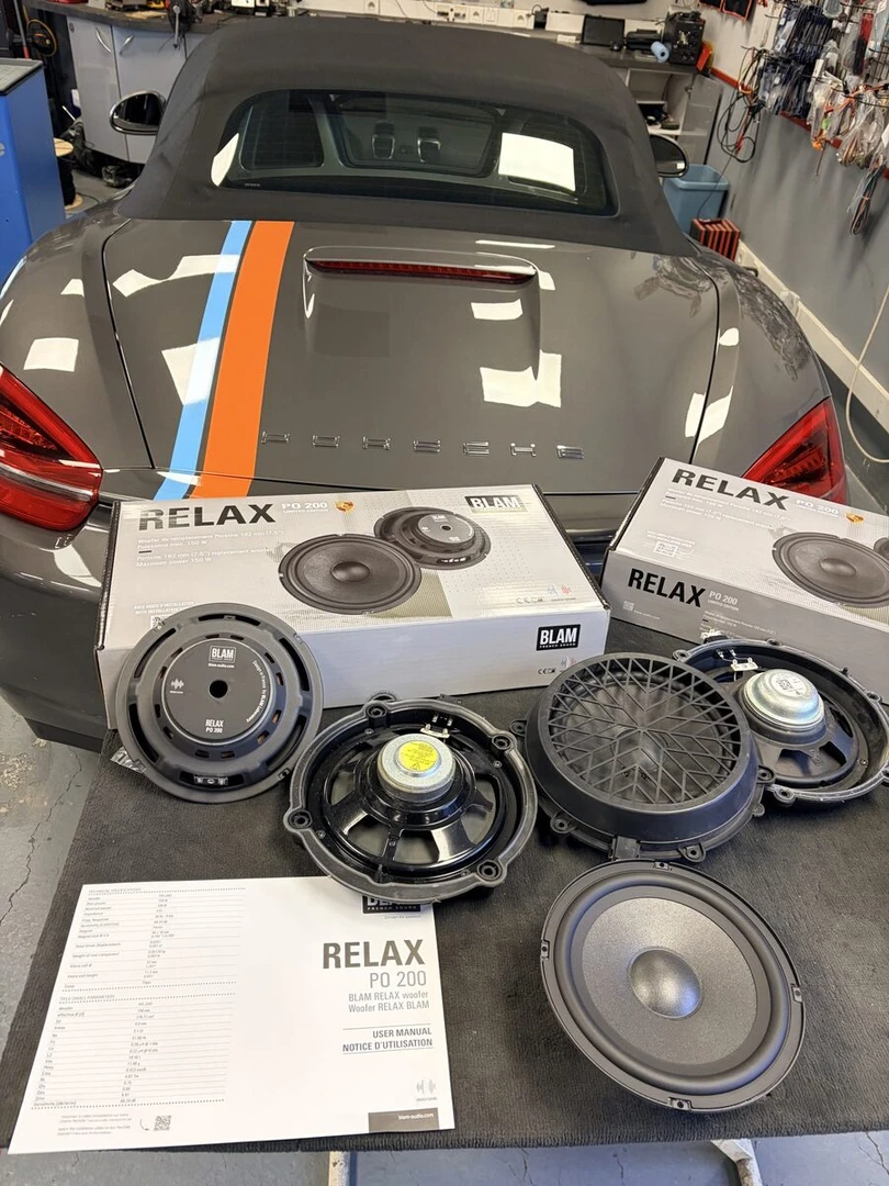 BLAM Relax PO200 : le haut-parleur 20 cm pensé pour les Porsche