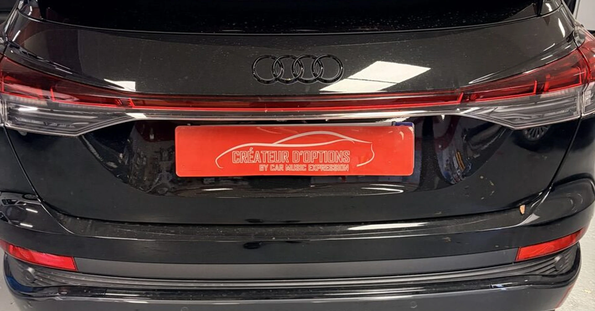 Audi Q4 e-tron : haut-parleurs arrière et ampli BLAM