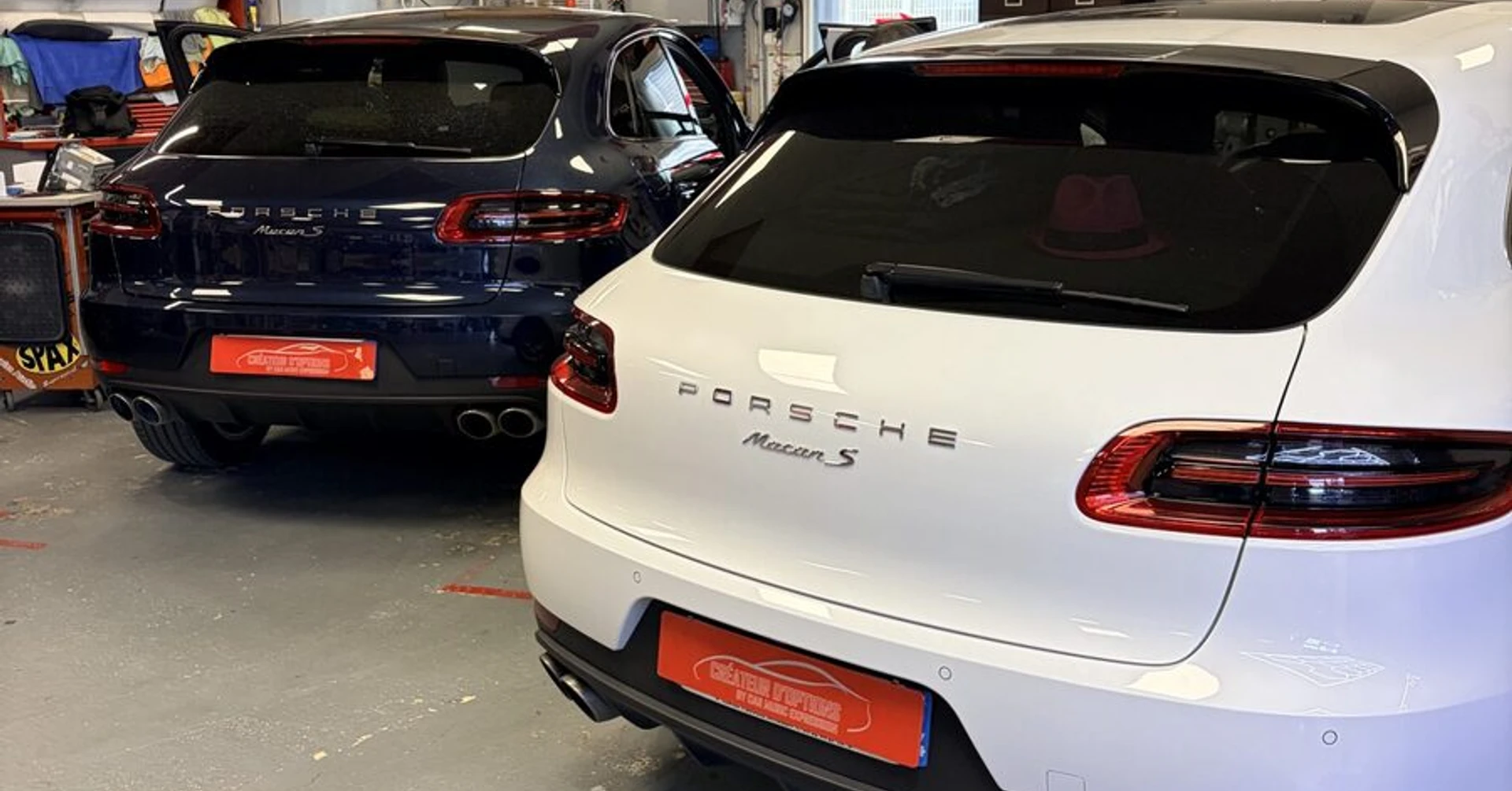 CarPlay et caméra de recul sur Porsche Macan 2017