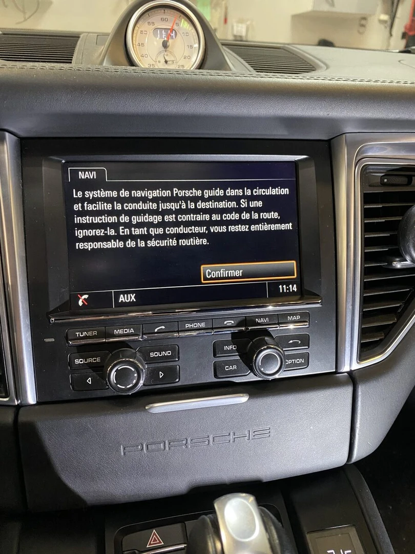 Porsche Macan S : CarPlay et Android Auto sur l'écran d'origine