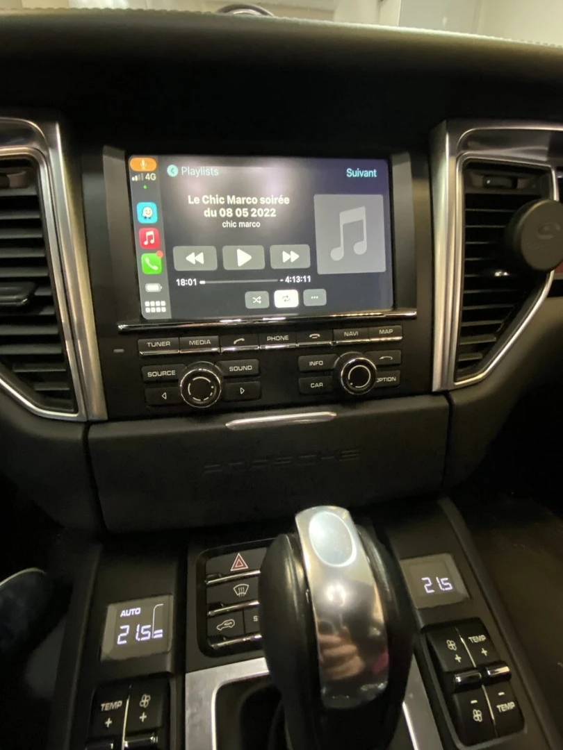 Porsche Macan S : CarPlay et Android Auto sur l'écran d'origine