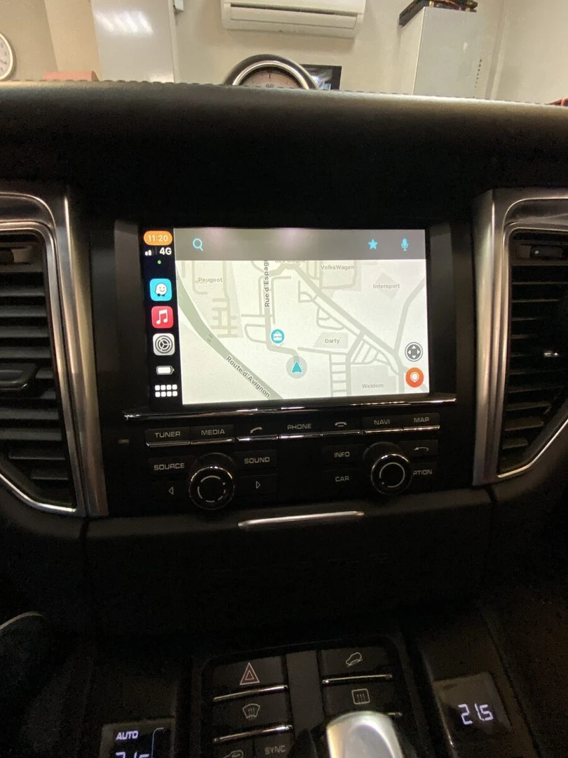 Porsche Macan S : CarPlay et Android Auto sur l'écran d'origine