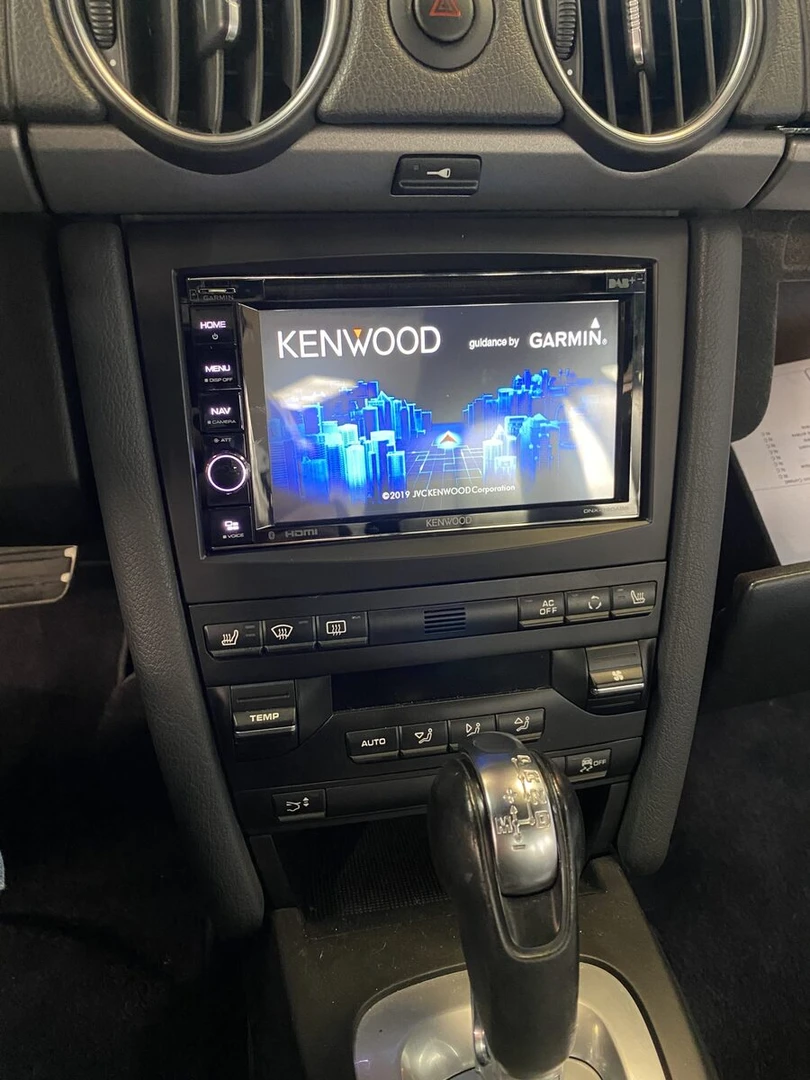 Porsche Cayman : autoradio Kenwood DNX419DAB et Android Auto