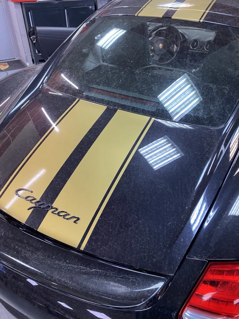 Porsche Cayman : autoradio Kenwood DNX419DAB et Android Auto