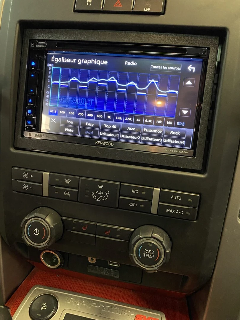Ford F-150 Raptor : Kenwood CarPlay, amplis BLAM et caméra de recul
