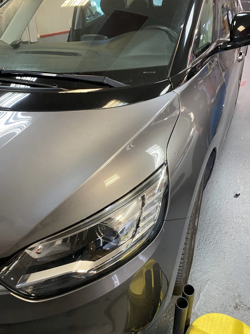 Caméra de recul sur Renault Scénic 2018, sur l'écran d'origine
