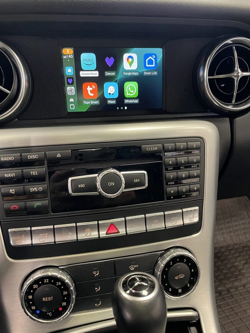 Mercedes SLK 2013 : CarPlay, Android Auto et caméra de recul