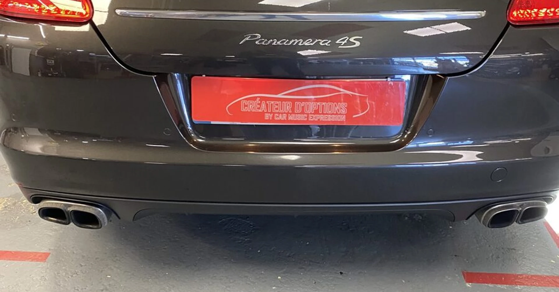 Caméra de recul sur Porsche Panamera PCM 3.1