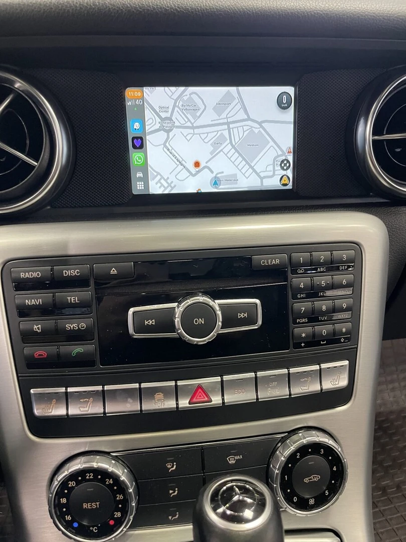 Mercedes SLK 2013 : CarPlay, Android Auto et caméra de recul