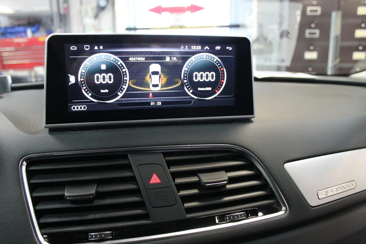 Audi Q3 2016 : écran GPS Android avec Apple CarPlay et caméra de recul