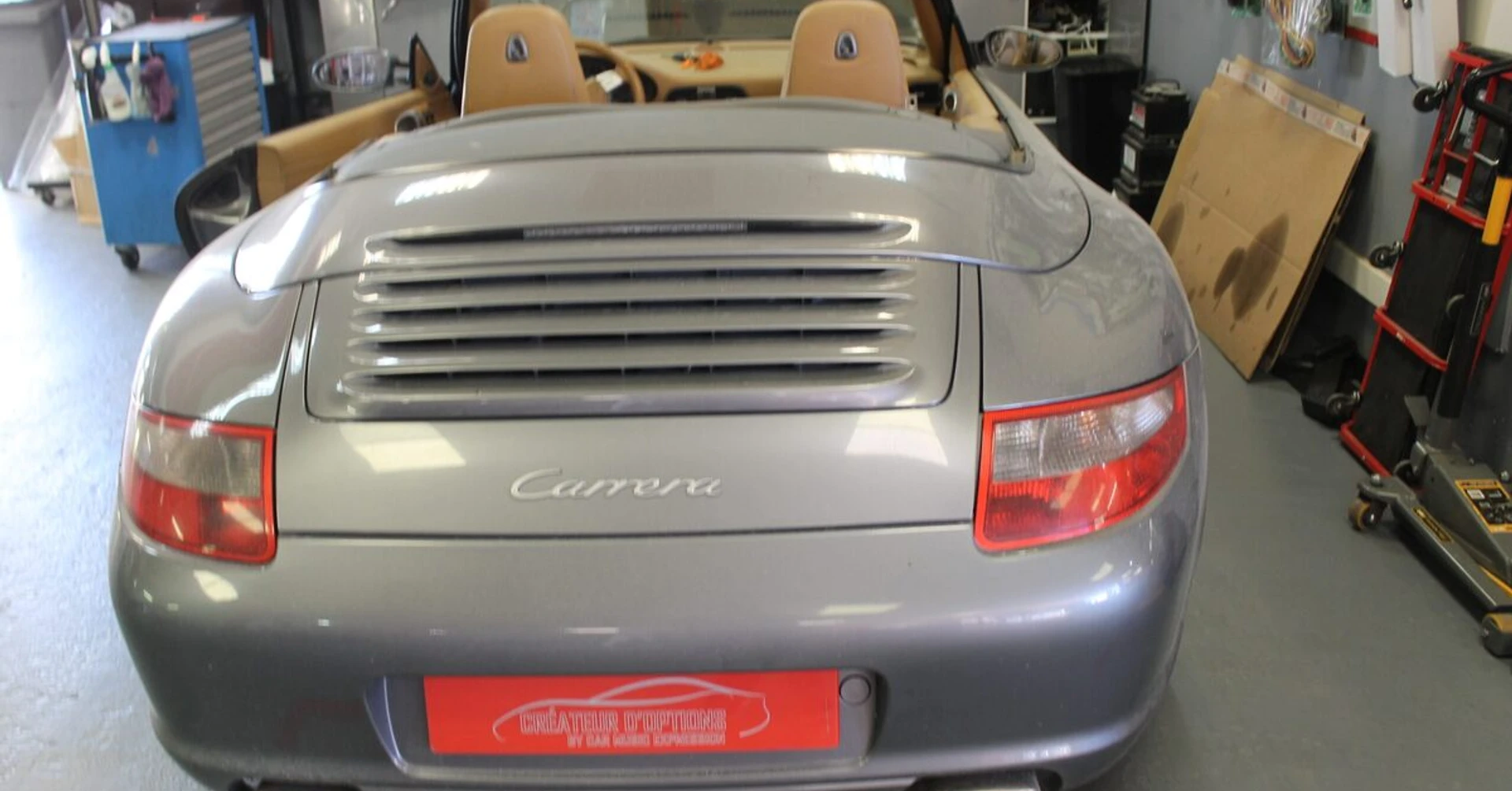 Porsche 997 Cabriolet : GPS Kenwood DNX419DABS