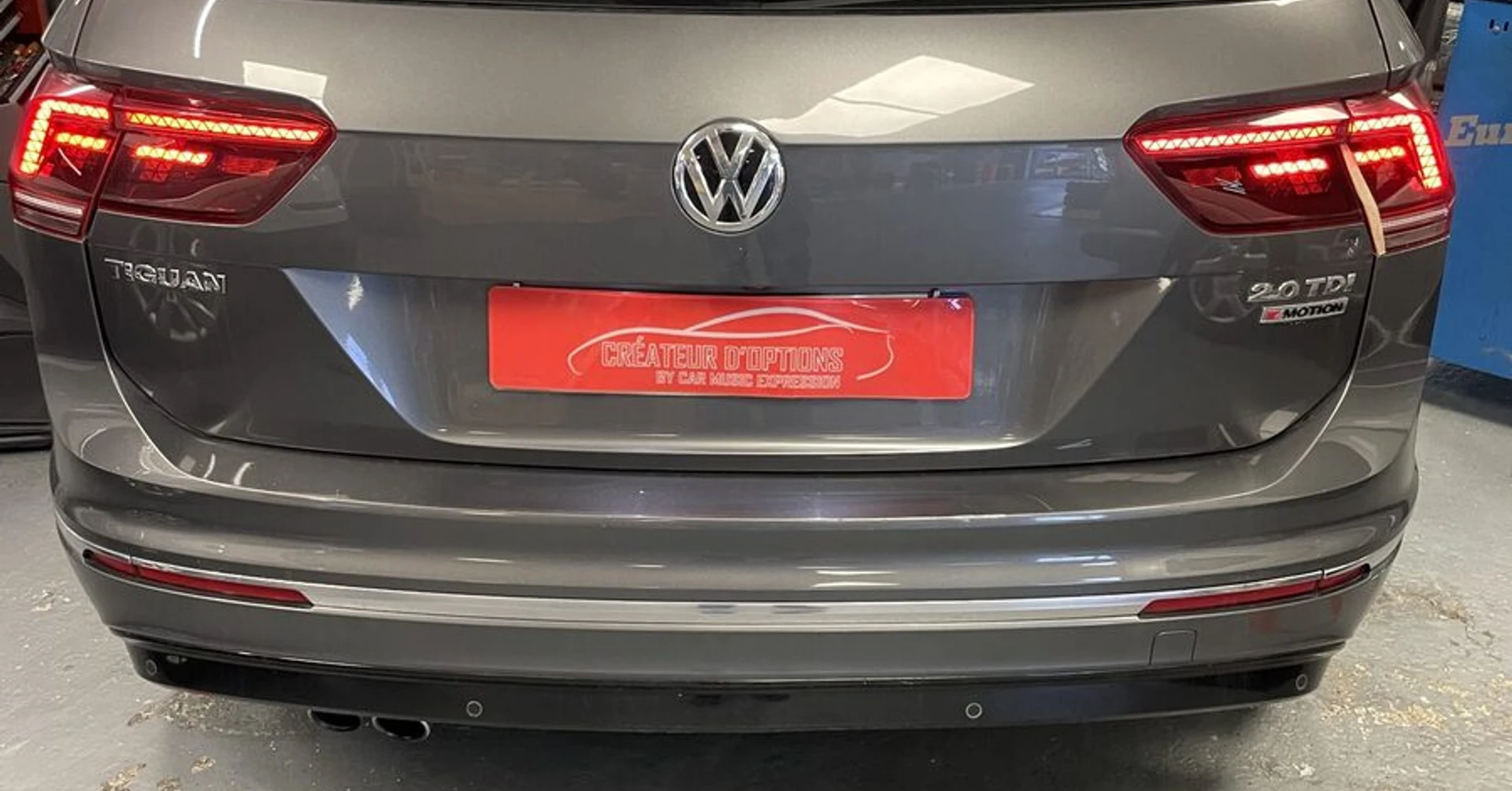 VW Tiguan 2018 : panne haut-parleurs, BLAM 165RS et 165RC
