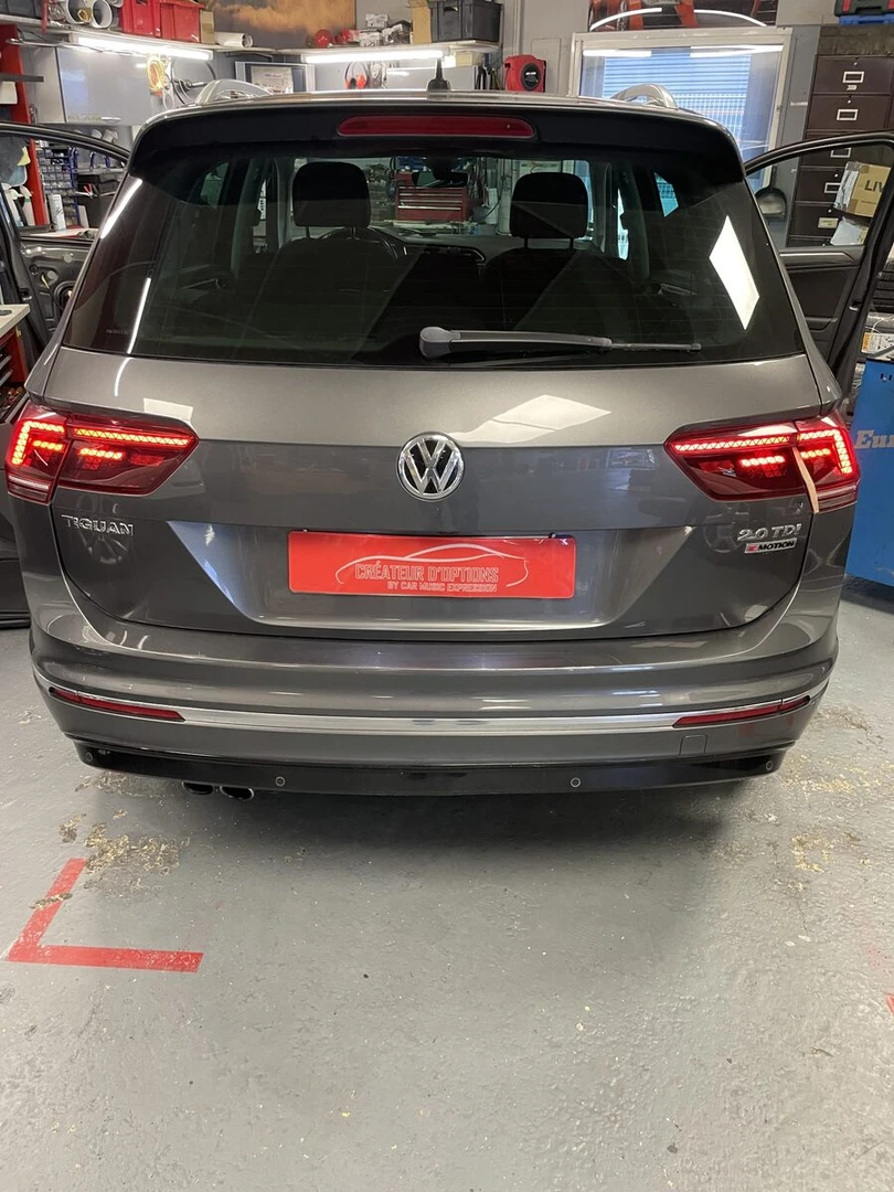 Volkswagen Tiguan 2018 : plus de son, haut-parleurs BLAM posés