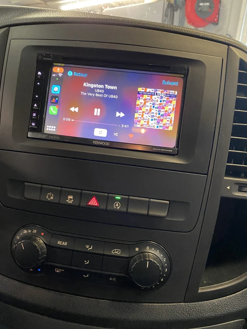 Mercedes Vito : Kenwood CarPlay, BLAM Live et insonorisation complète