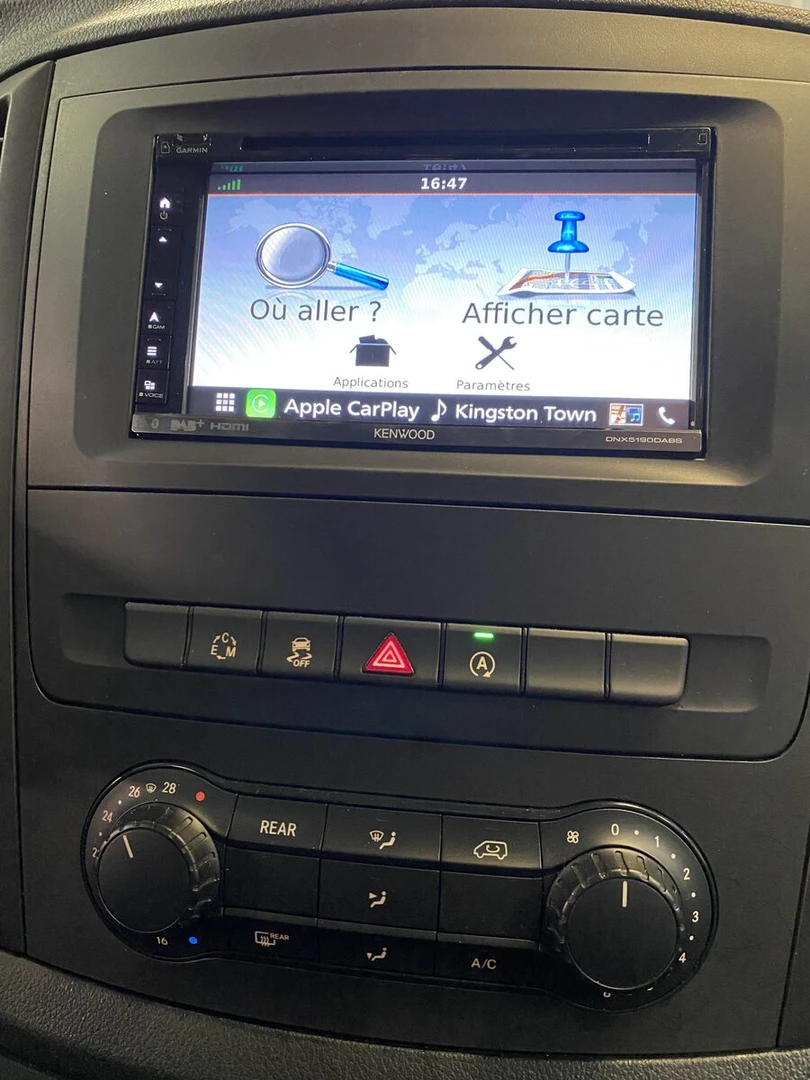 Mercedes Vito : Kenwood CarPlay, BLAM Live et insonorisation complète
