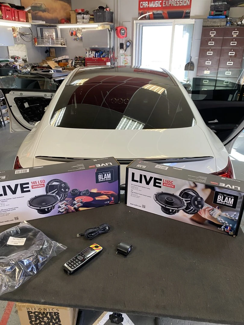 Mercedes CLA 2020 : haut-parleurs BLAM Live et insonorisation des portes