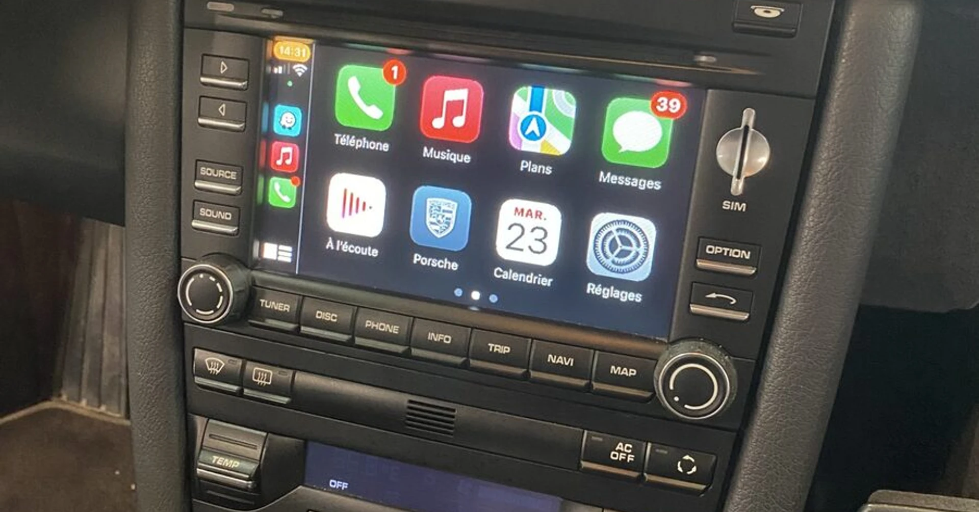 Porsche 997 : CarPlay et Android Auto sur PCM 3.0