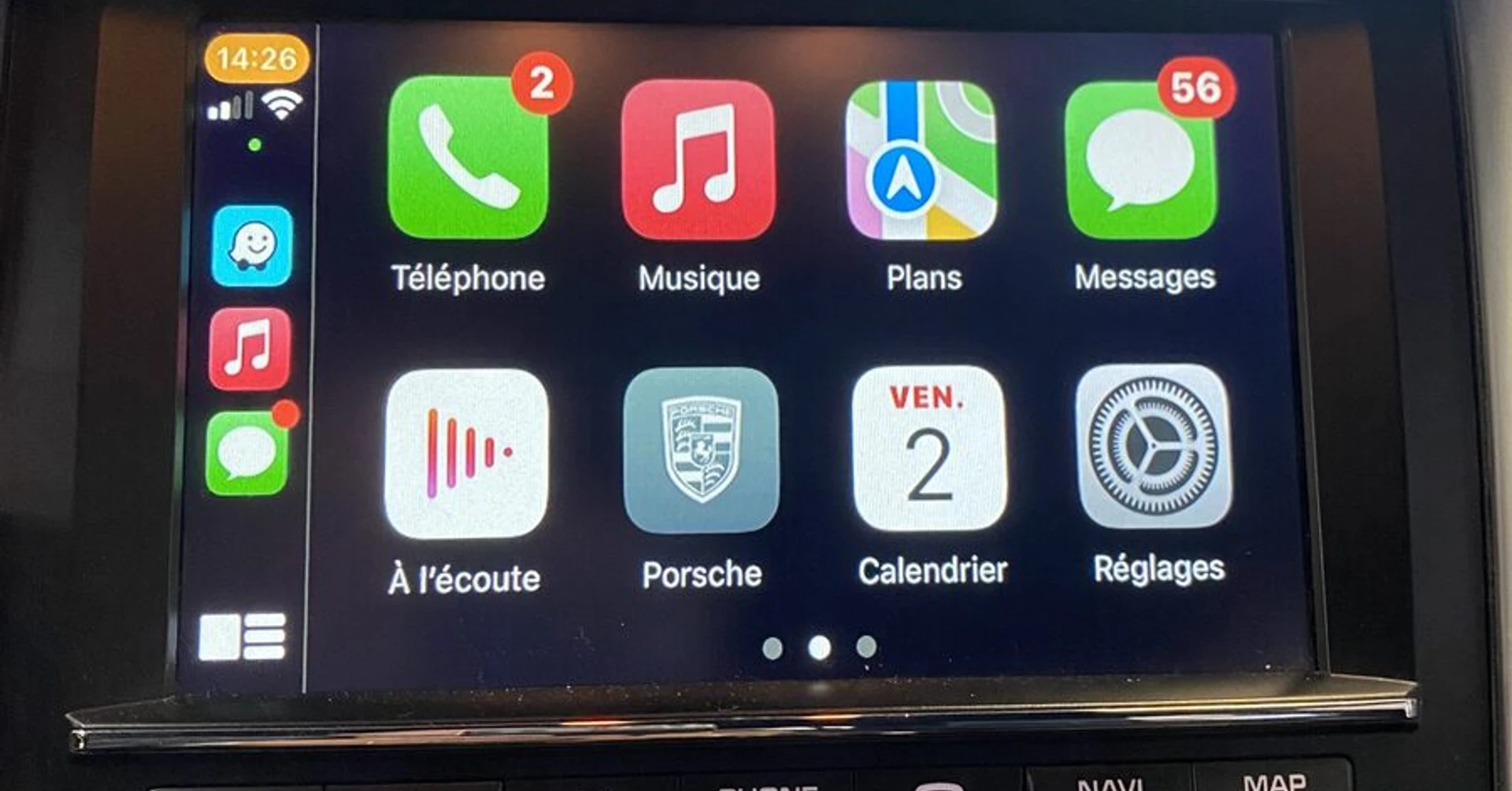Porsche Macan 2019 : CarPlay et caméra de recul