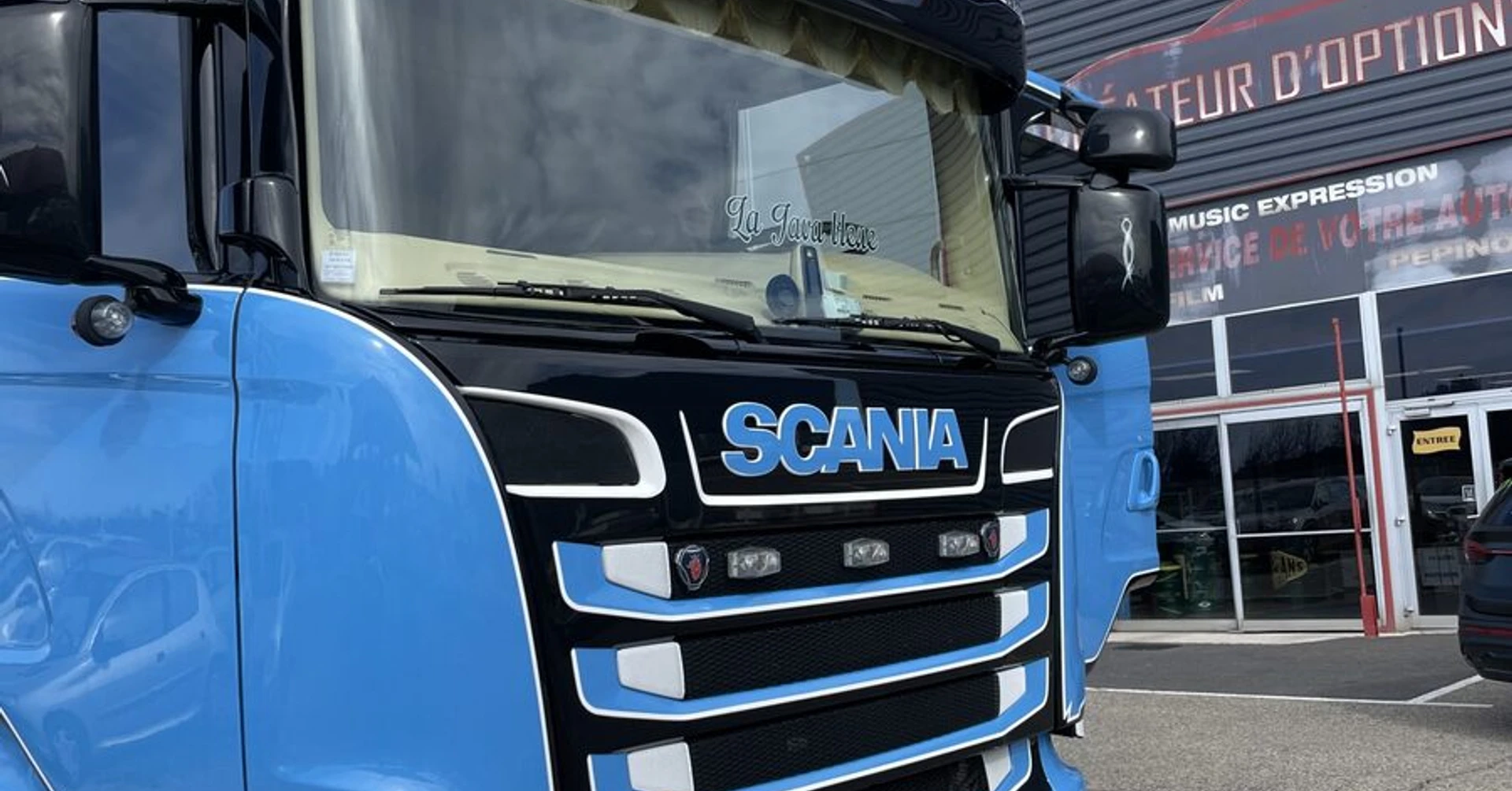 Scania : sono BLAM et Rockford Fosgate, batterie Optima
