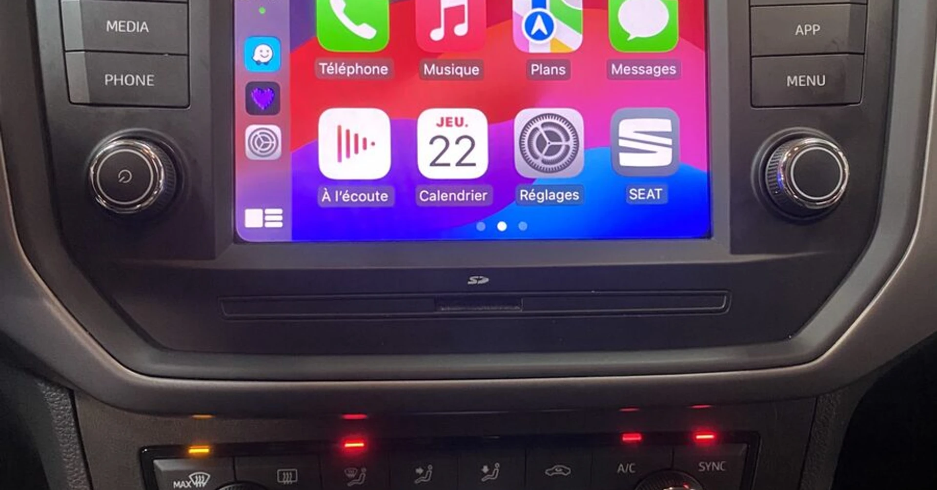 Seat Ibiza 2022 : CarPlay et caméra de recul