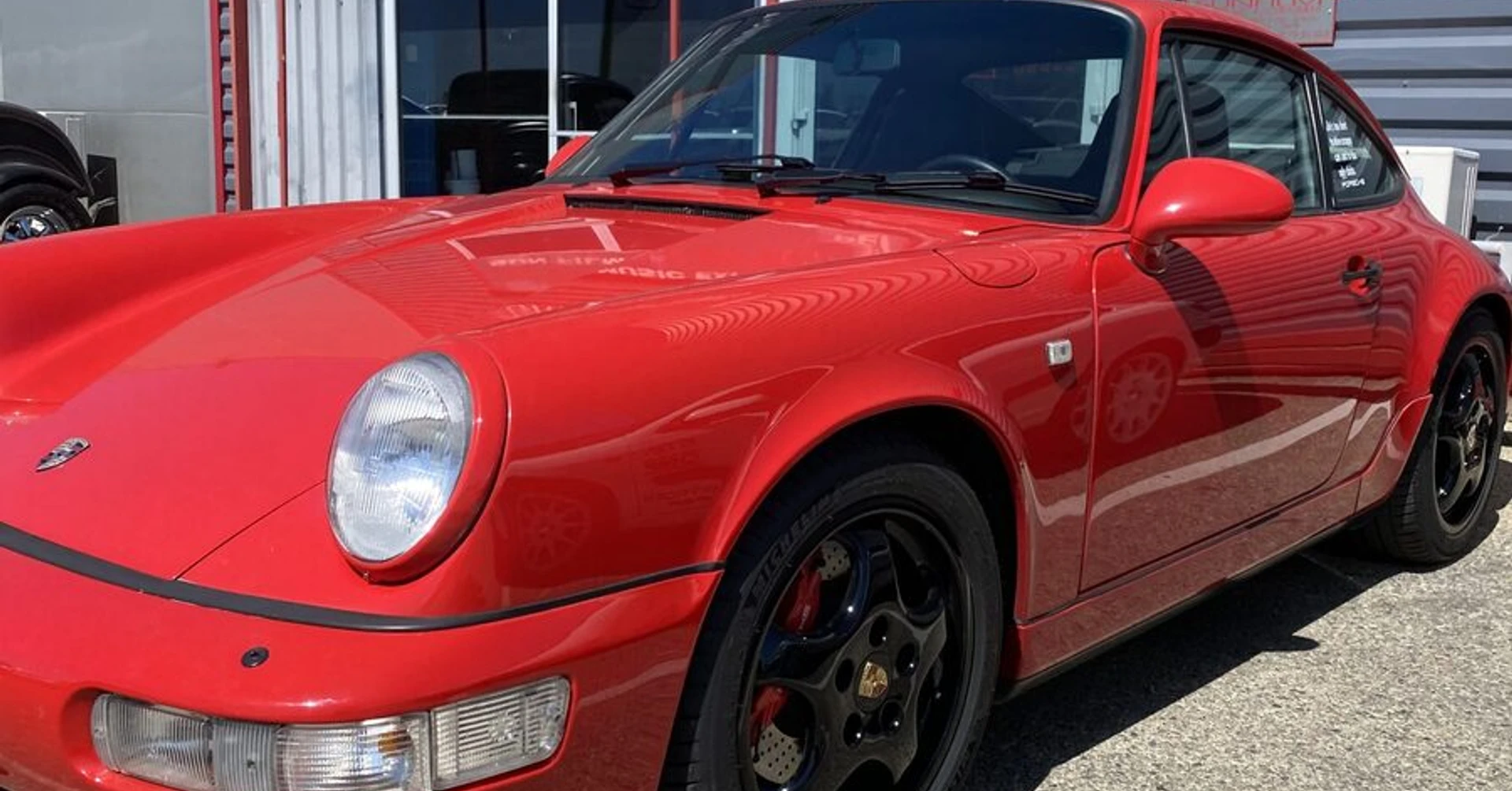 Porsche 964 : autoradio Blaupunkt Bremen et sono BLAM