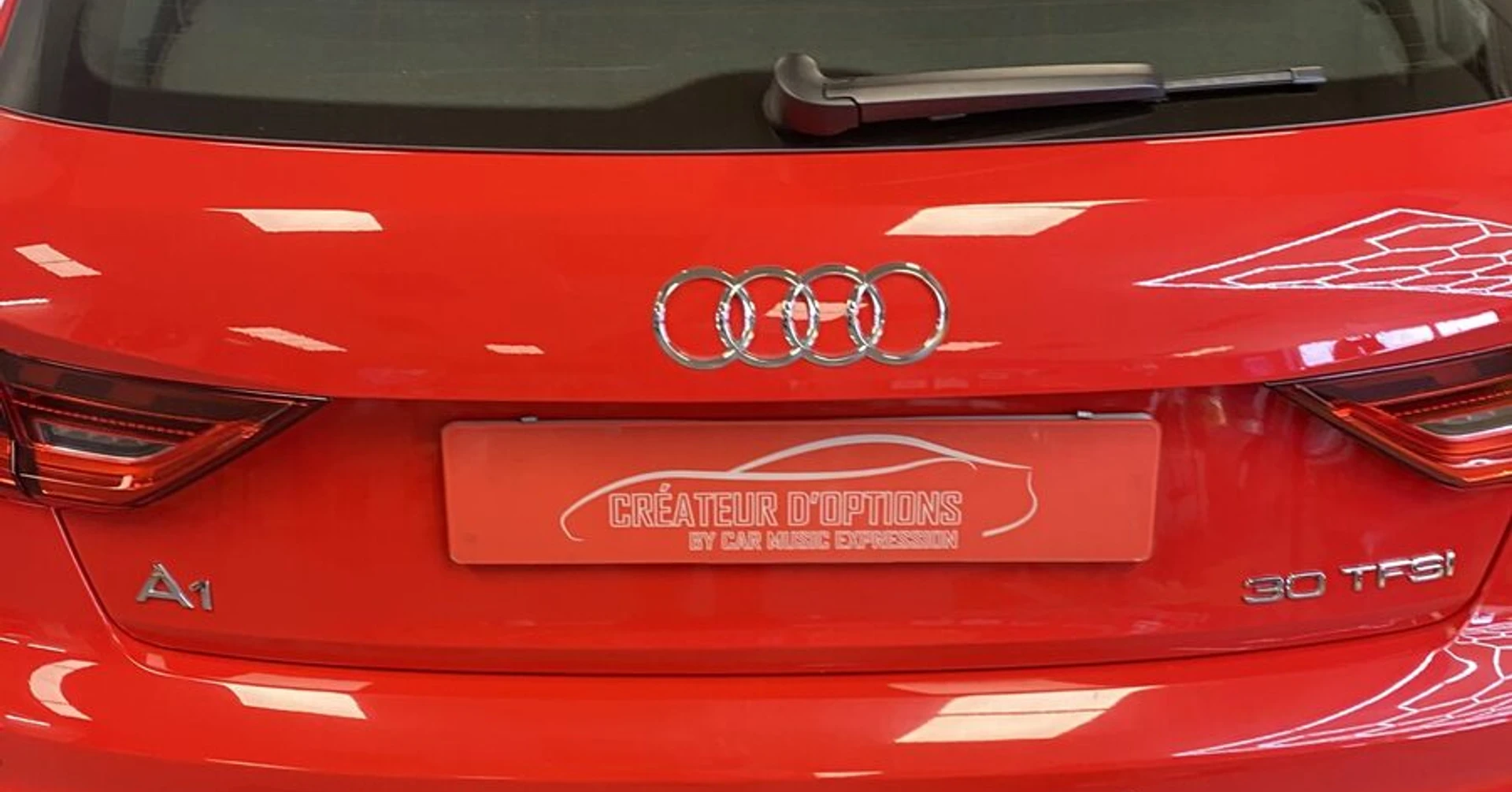 Audi A1 2023 : BLAM 200RS et caisson ESX SL300