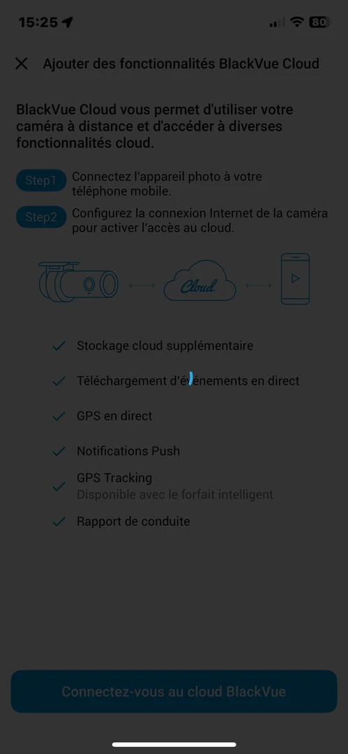 Audi Q6 2025 : BlackVue trois caméras, cloud et batterie dédiée