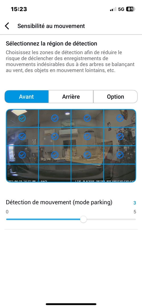 Audi Q6 2025 : BlackVue trois caméras, cloud et batterie dédiée