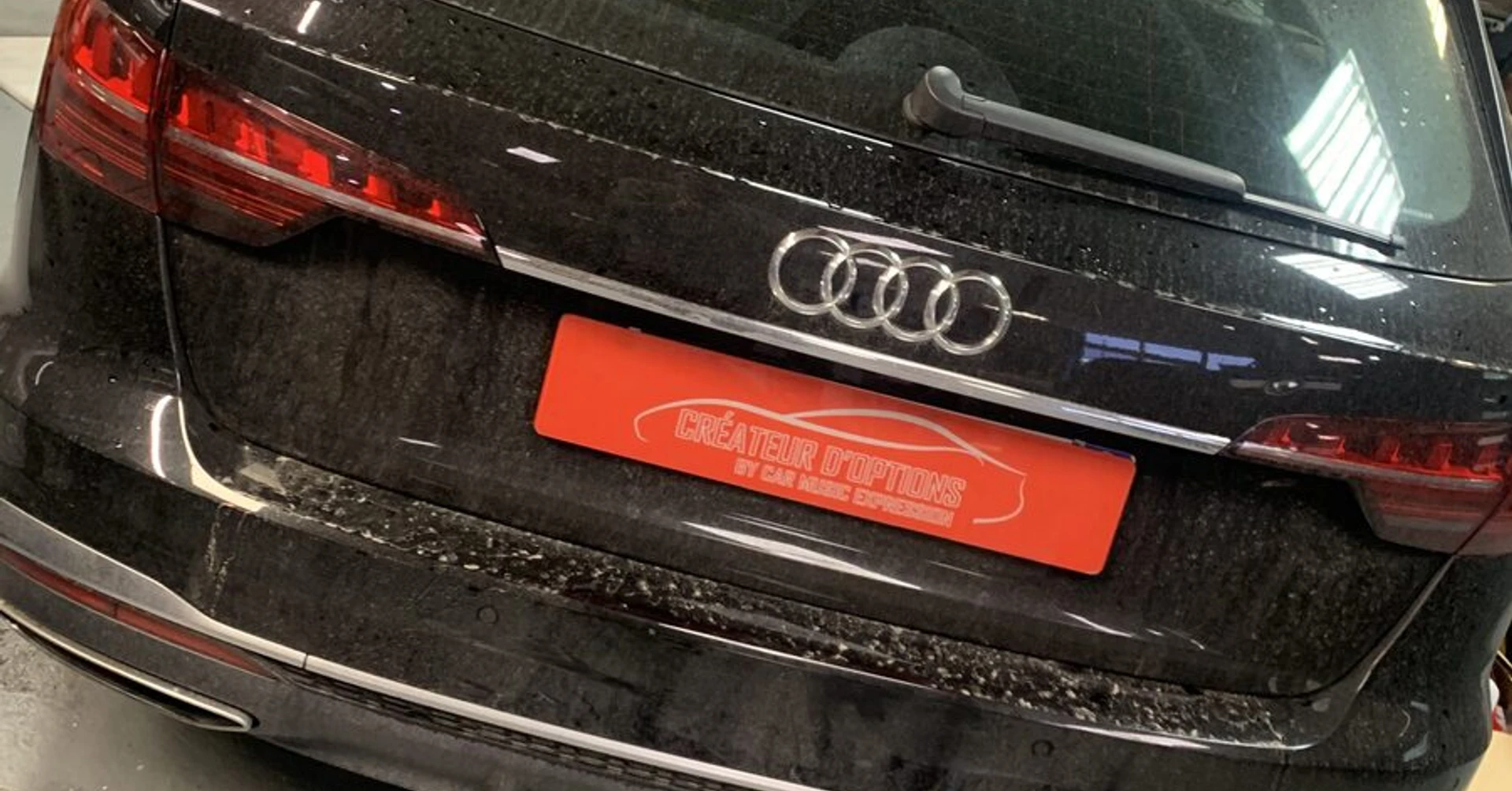 Audi A4 Avant : BLAM Live 165 et caisson Hifonics