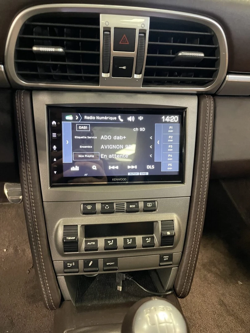 Porsche 997 : Kenwood DNX5190DABS, CarPlay et Android Auto