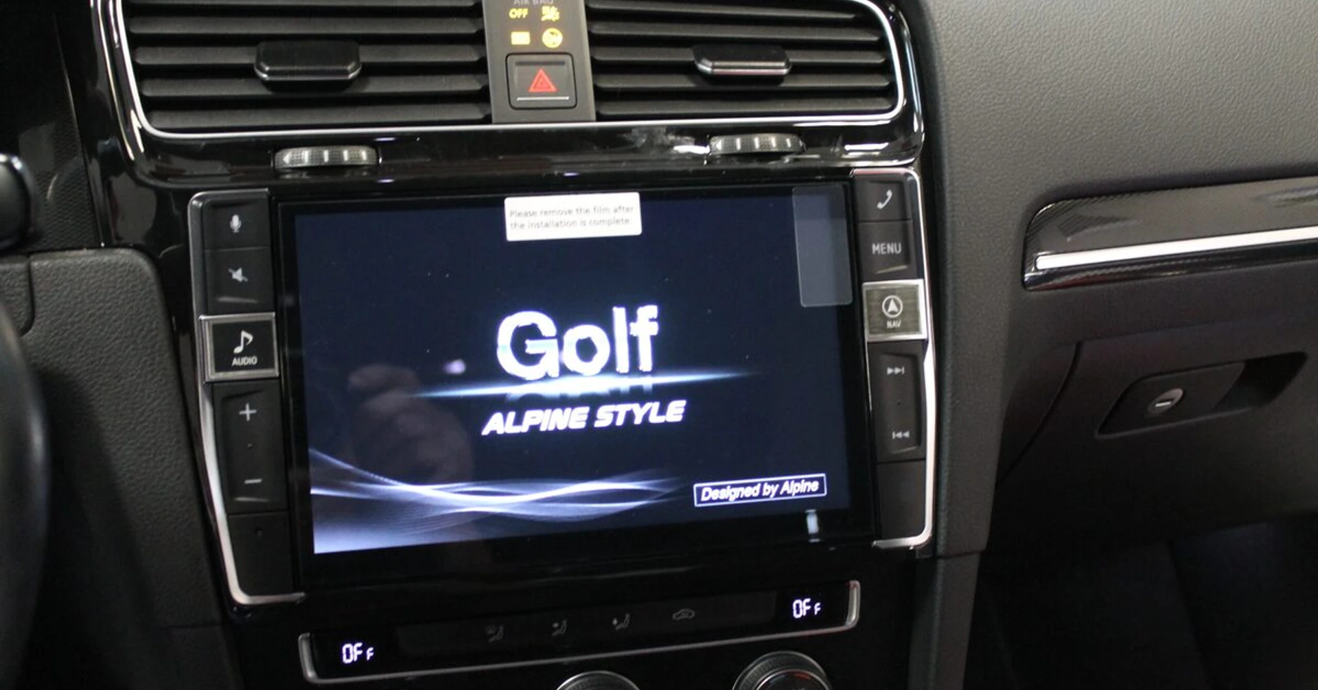 Golf 7 GTI : Alpine X901D-G7, CarPlay et caméra de recul