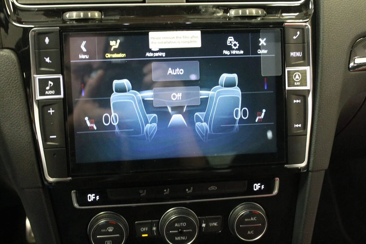 Volkswagen Golf 7 GTI : écran Alpine X901D-G7 avec CarPlay et caméra