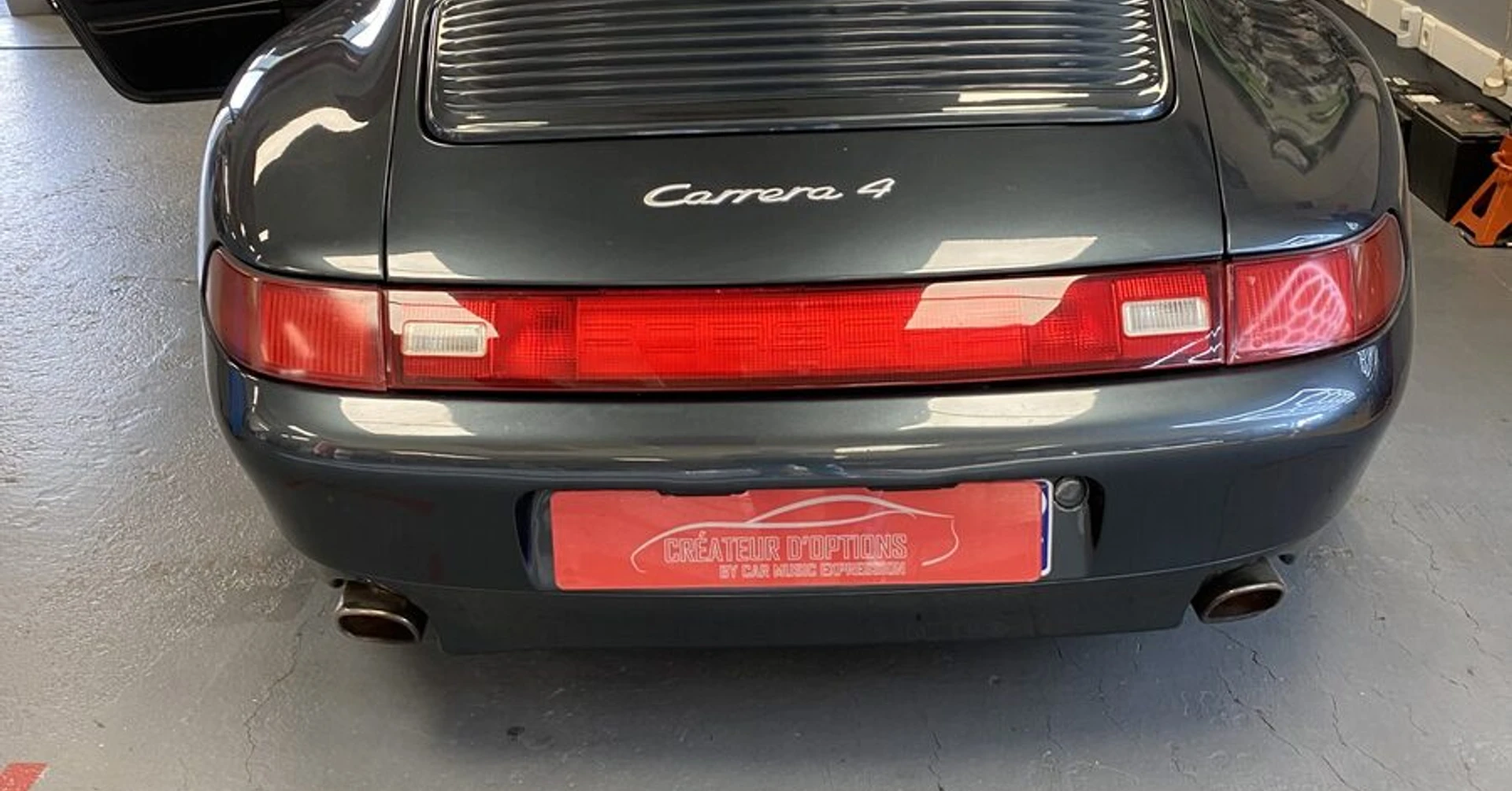 Porsche 993 : Blaupunkt Bremen SQR 46 DAB et faisceau ISO