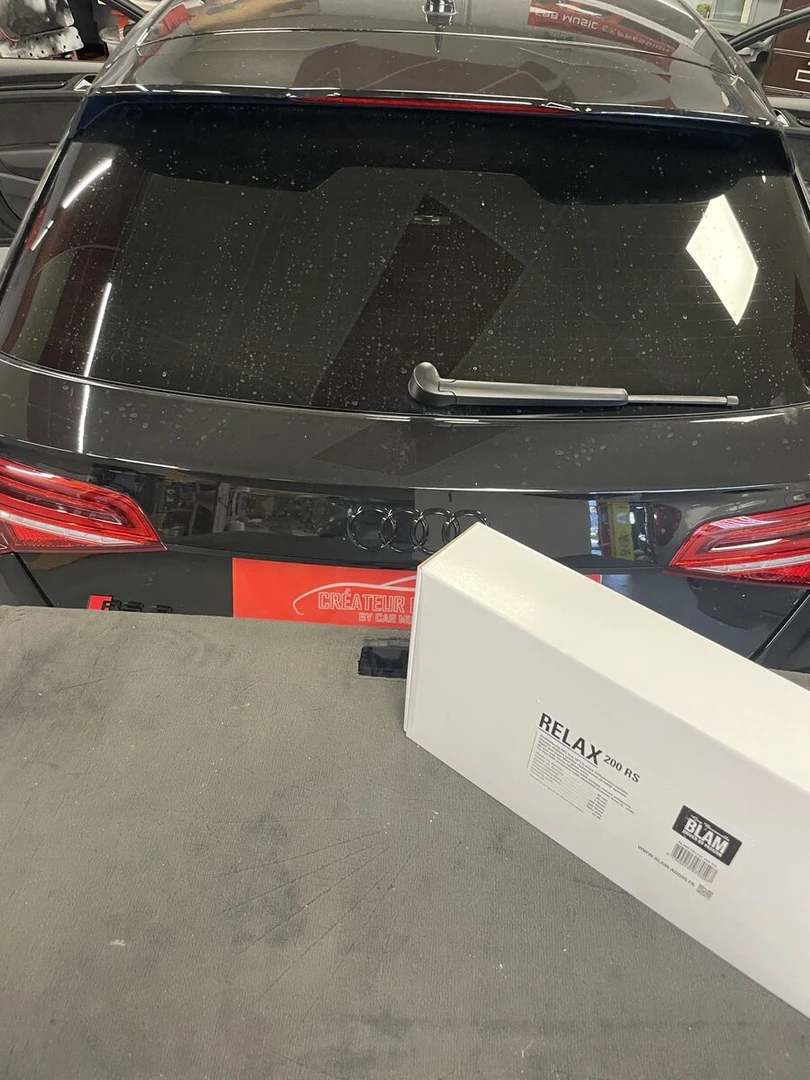 Audi RS3 2023 : BLAM 200RS, tweeters Rockford Fosgate et insonorisation