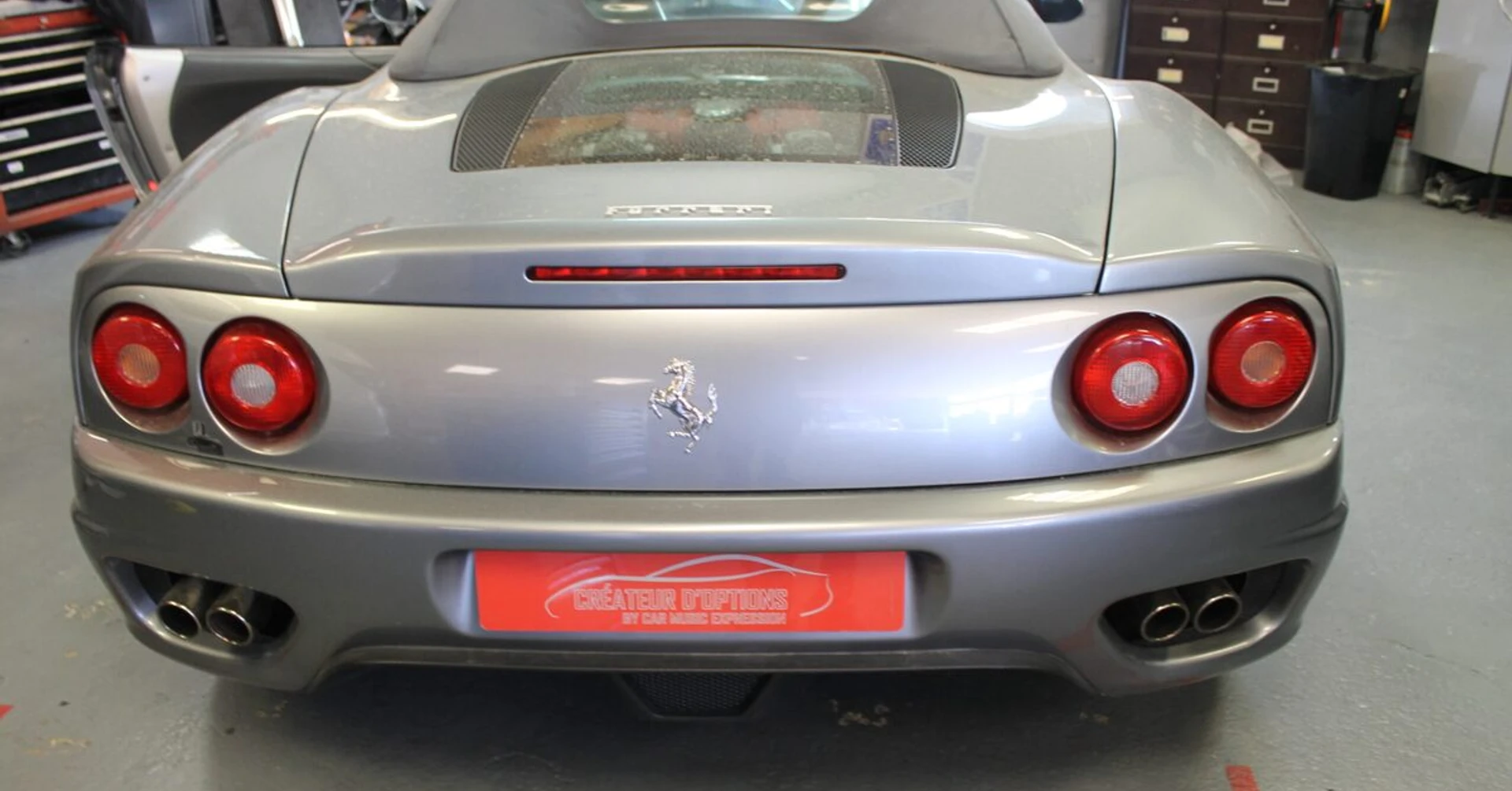 Haut-parleurs BLAM 165RS sur Ferrari 360 Modena
