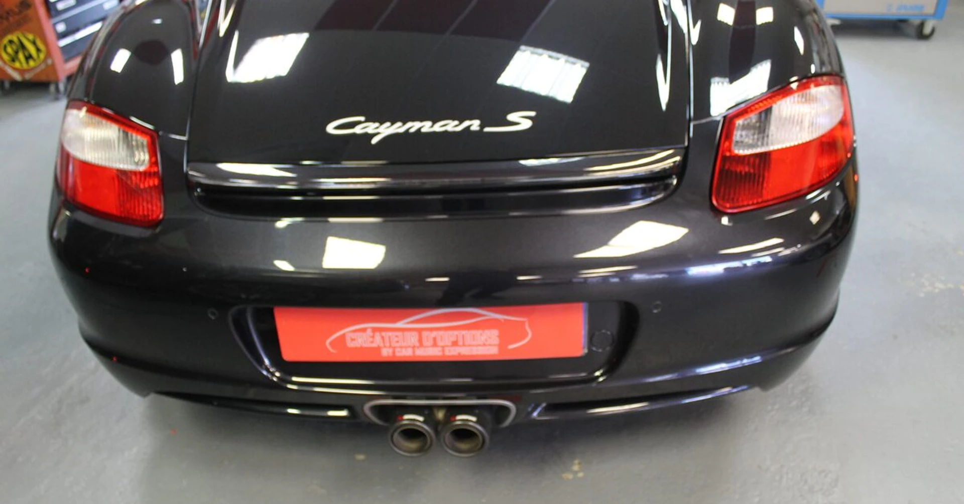 Réparation amplificateur ASK Porsche Cayman S