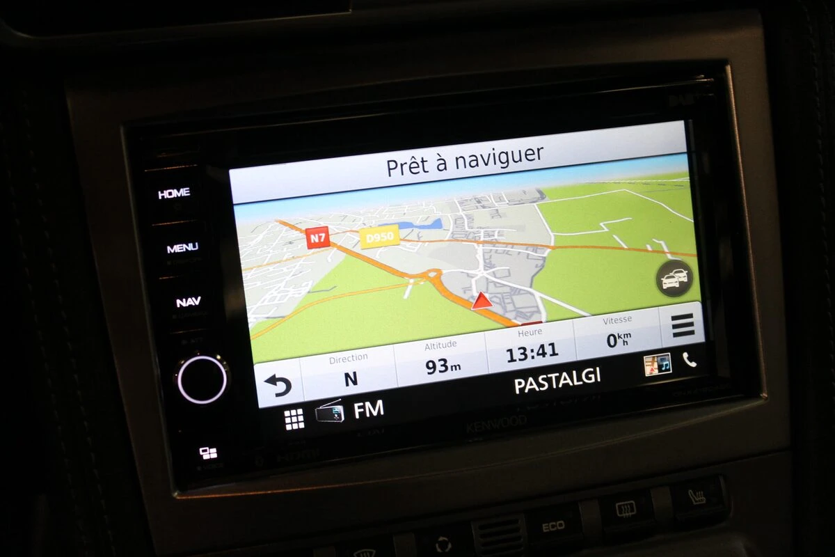 Porsche 997 Carrera S : autoradio GPS Kenwood DNX419DAB et caméra de recul