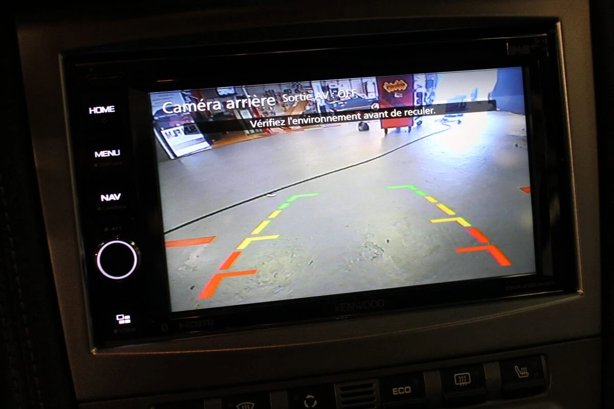 Porsche 997 Carrera S : autoradio GPS Kenwood DNX419DAB et caméra de recul