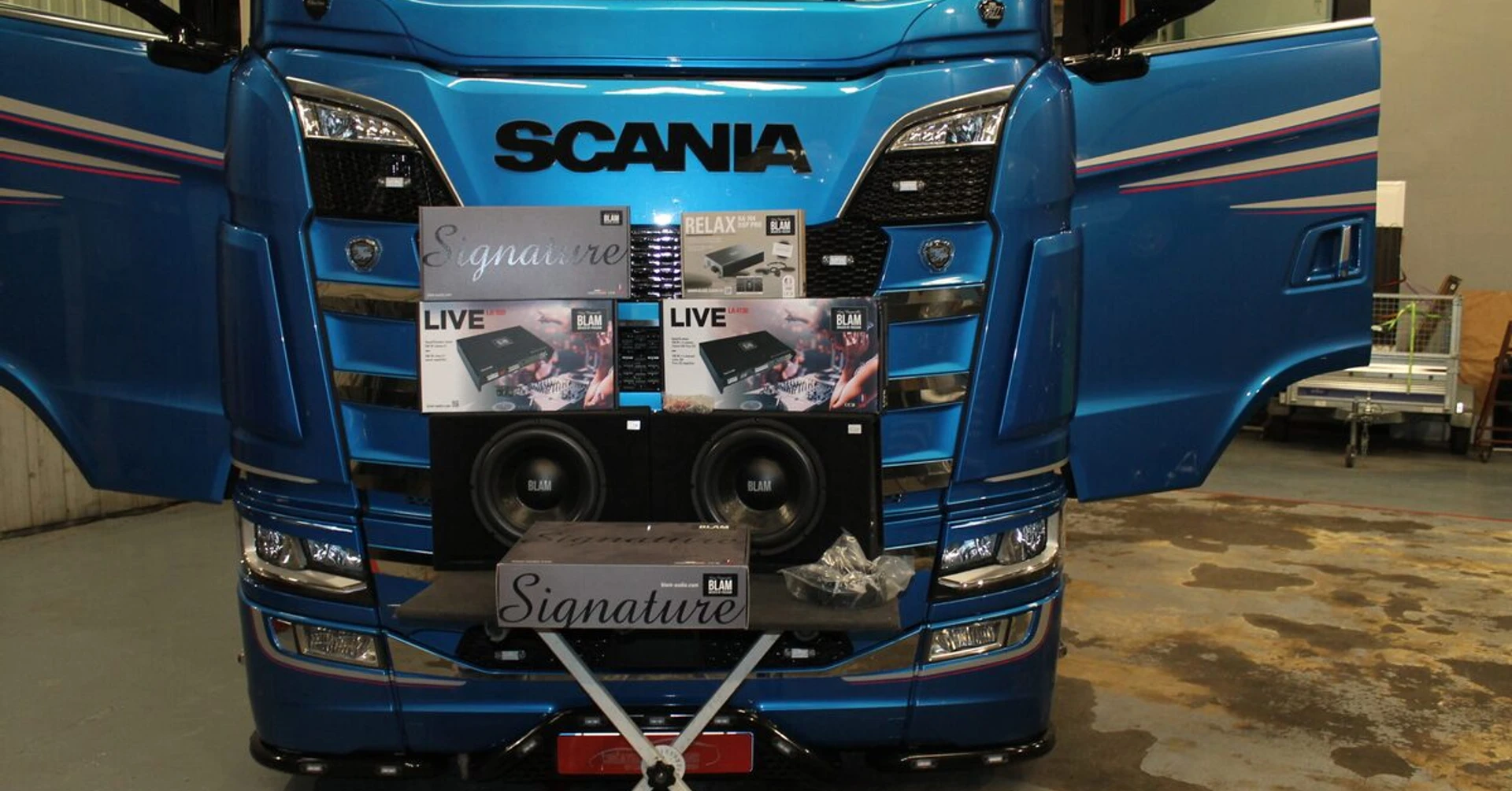 Sonorisation BLAM complète sur Scania 770S 2021