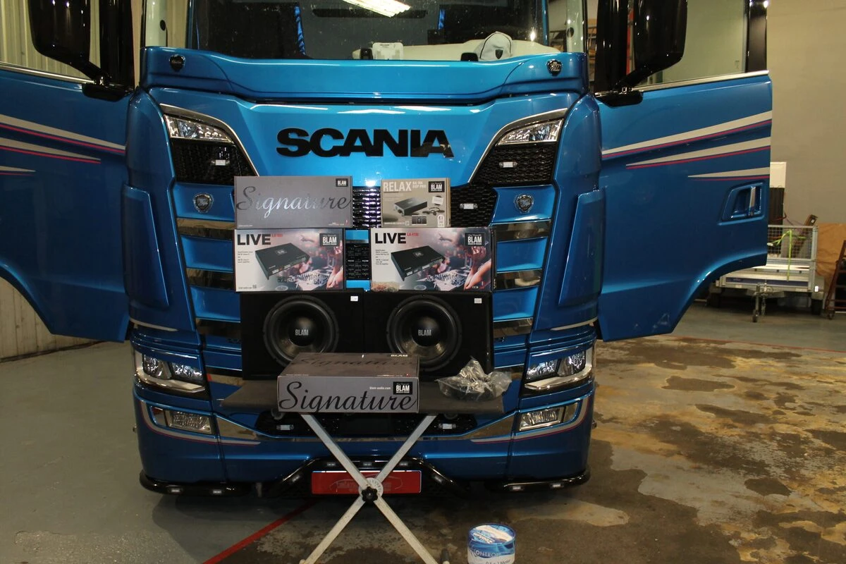 Scania 770S 2021 : sonorisation BLAM complète