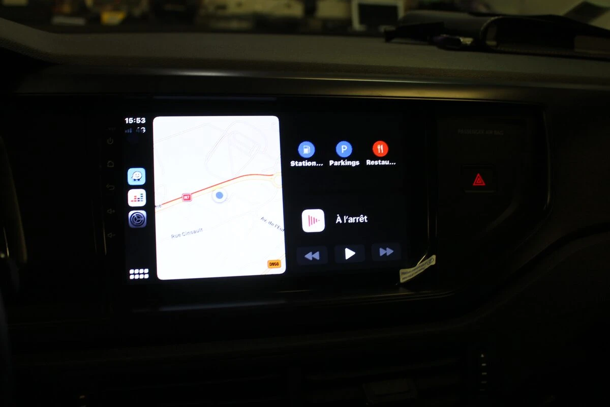 Volkswagen Polo 2019 : autoradio Android avec Apple CarPlay