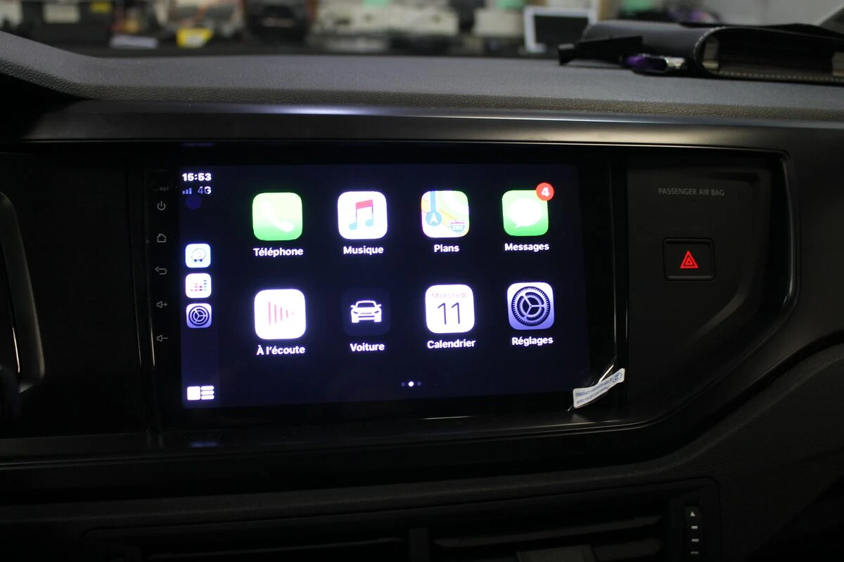 Volkswagen Polo 2019 : autoradio Android avec Apple CarPlay