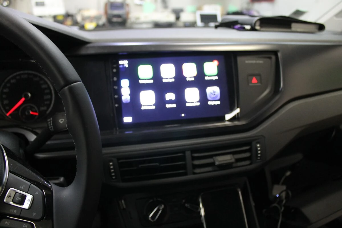 Volkswagen Polo 2019 : autoradio Android avec Apple CarPlay