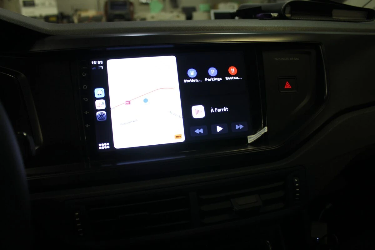 Volkswagen Polo 2019 : autoradio Android avec Apple CarPlay