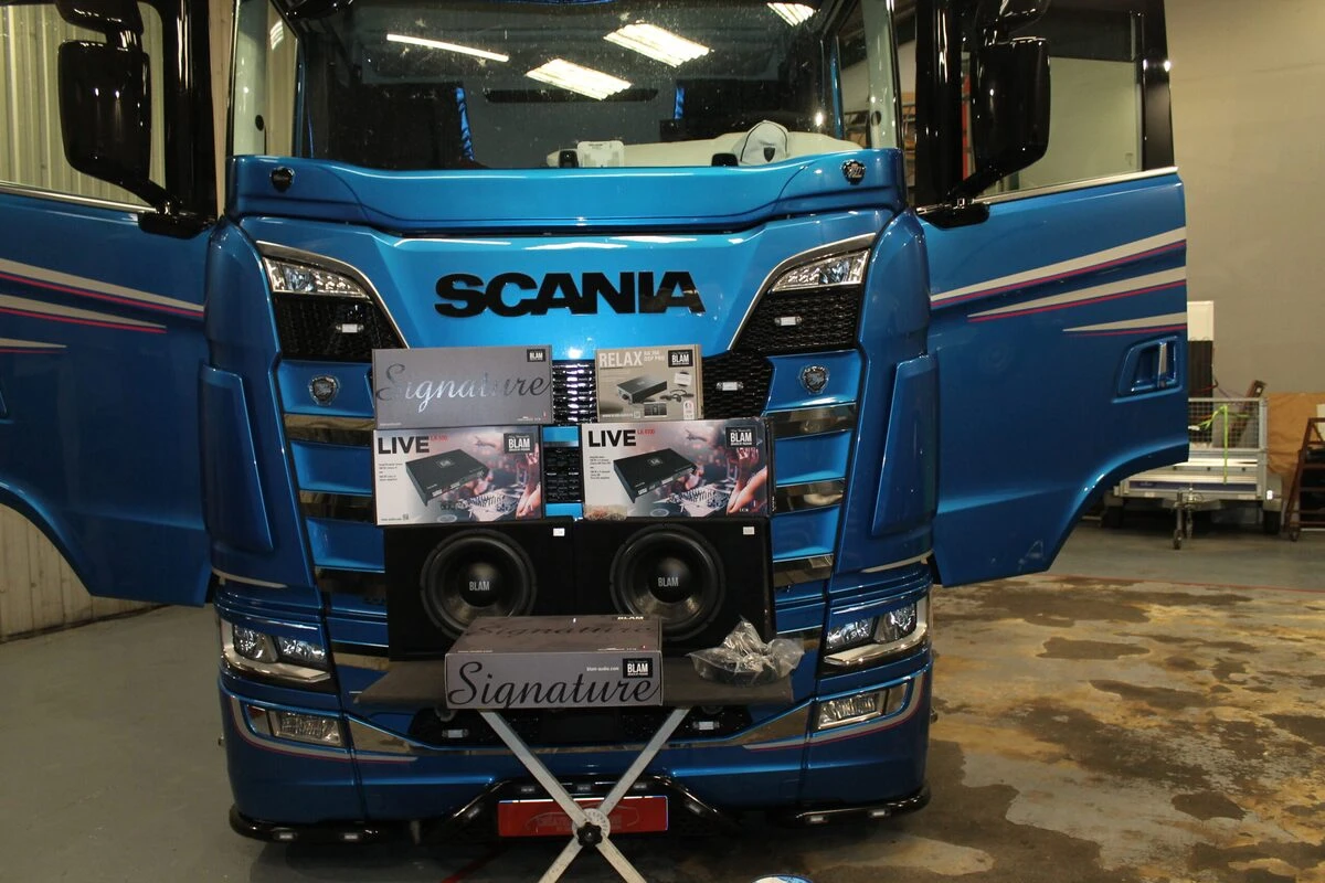 Scania 770S 2021 : sonorisation BLAM complète