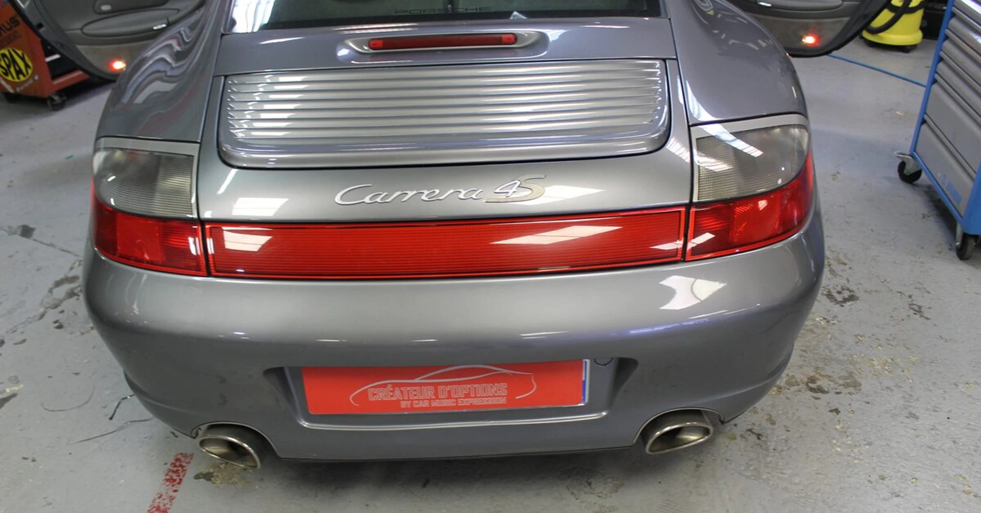 Porsche 996 : passage 2 DIN et Kenwood DNX5180DABS